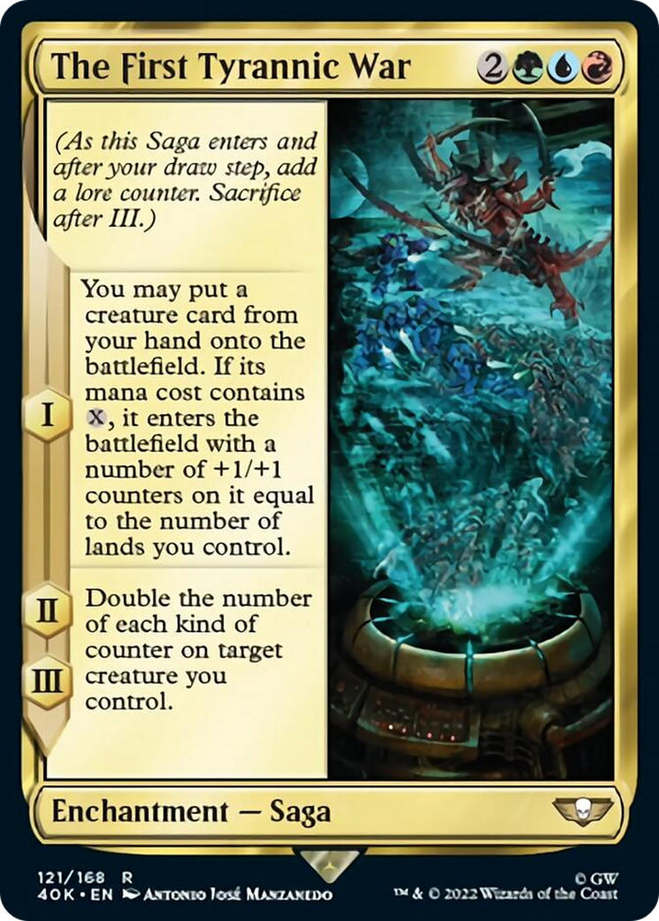 The First Tyrannic War (Surge Foil) [Universes Beyond: Warhammer 40,000] | Cracking-Singles