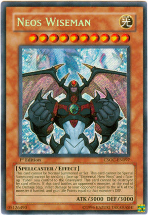 Neos Wiseman [CSOC-EN097] Secret Rare | Cracking-Singles