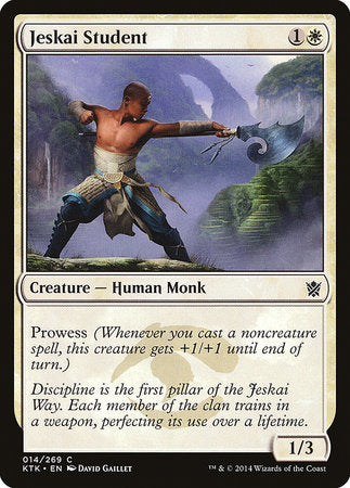 Jeskai Student [Khans of Tarkir] | Cracking-Singles
