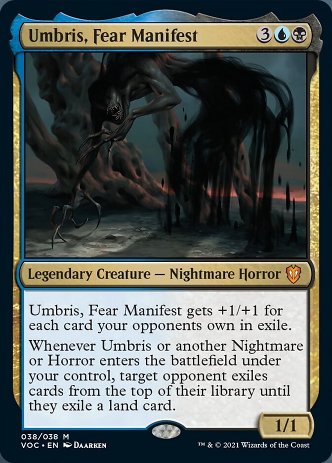 Umbris, Fear Manifest [Innistrad: Crimson Vow Commander] | Cracking-Singles