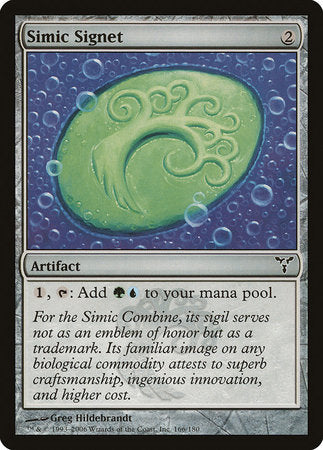 Simic Signet [Dissension] | Cracking-Singles