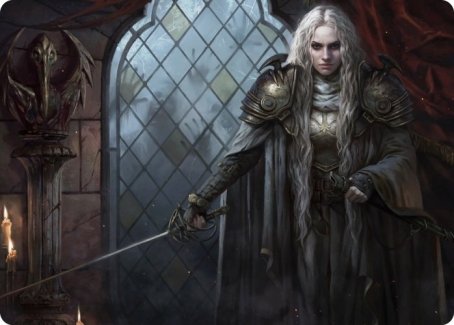Thalia, Guardian of Thraben Art Card [Innistrad: Crimson Vow Art Series] | Cracking-Singles