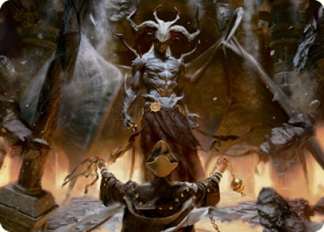 Ormendahl, the Corrupter Art Card [Innistrad: Midnight Hunt Art Series] | Cracking-Singles