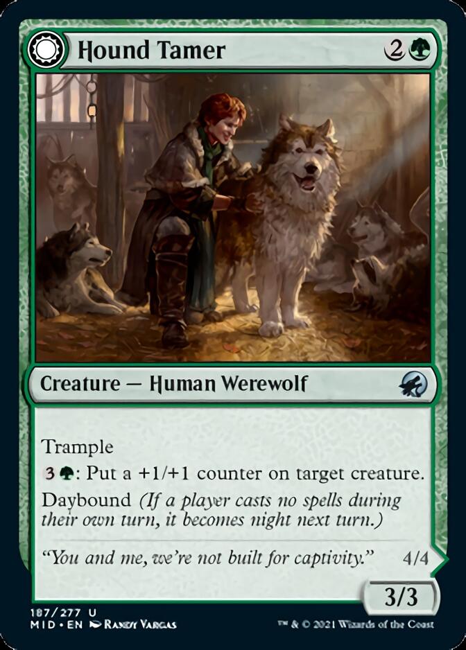 Hound Tamer // Untamed Pup [Innistrad: Midnight Hunt] | Cracking-Singles