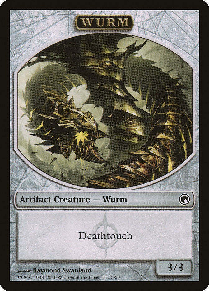 Wurm (Deathtouch) [Scars of Mirrodin Tokens] | Cracking-Singles