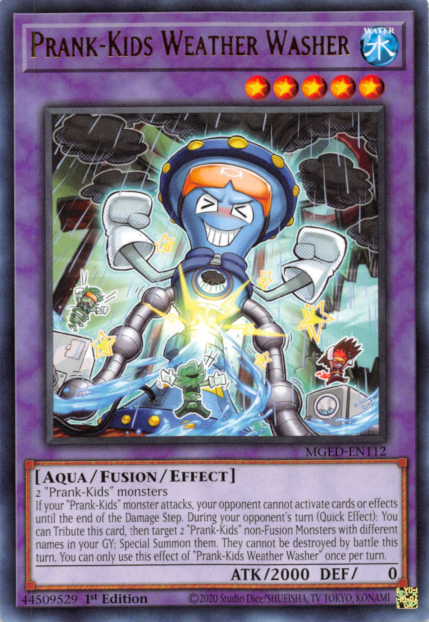 Prank-Kids Weather Washer [MGED-EN112] Rare | Cracking-Singles