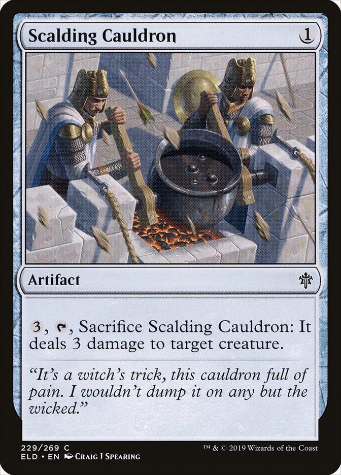 Scalding Cauldron [Throne of Eldraine] | Cracking-Singles