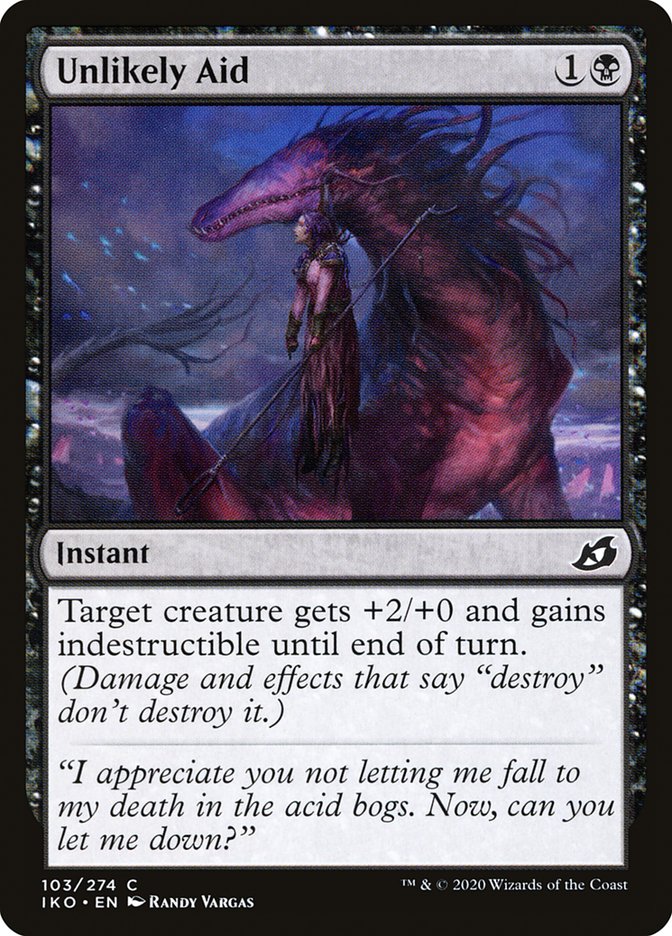 Unlikely Aid [Ikoria: Lair of Behemoths] | Cracking-Singles