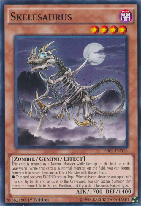 Skelesaurus [SR04-EN018] Common | Cracking-Singles