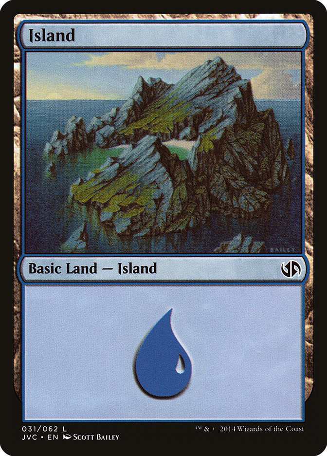 Island (31) [Duel Decks Anthology] | Cracking-Singles