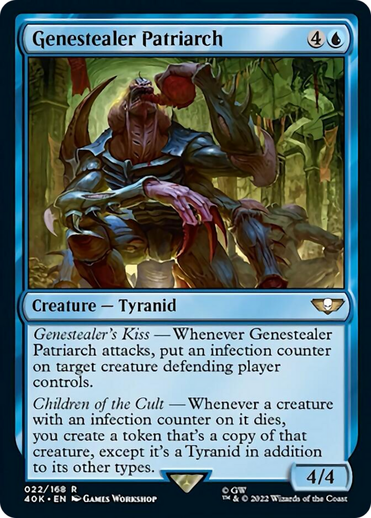 Genestealer Patriarch (Surge Foil) [Universes Beyond: Warhammer 40,000] | Cracking-Singles