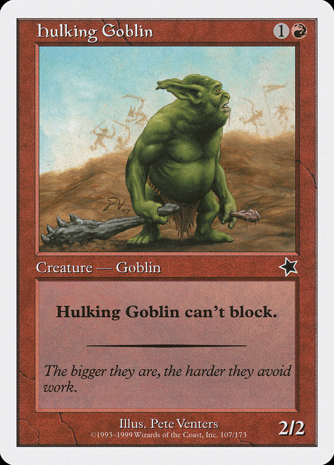 Hulking Goblin [Starter 1999] | Cracking-Singles