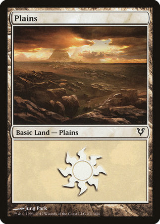 Plains (231) [Avacyn Restored] | Cracking-Singles