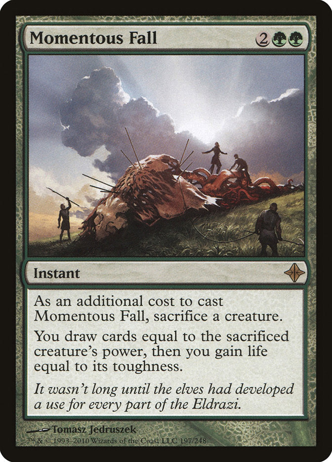 Momentous Fall [Rise of the Eldrazi] | Cracking-Singles