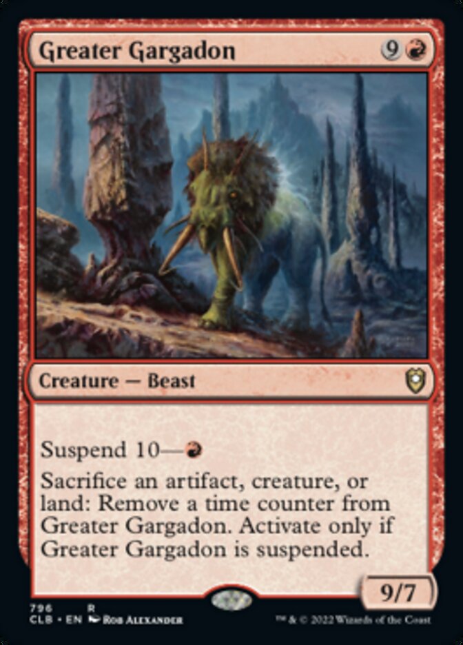 Greater Gargadon [Commander Legends: Battle for Baldur's Gate] | Cracking-Singles