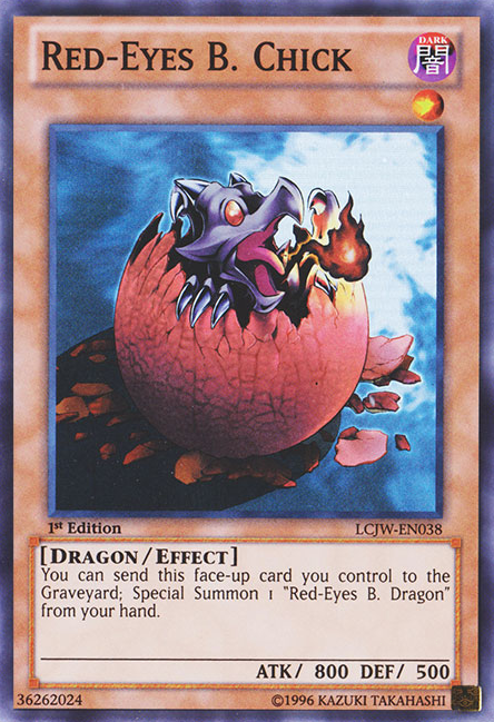 Red-Eyes B. Chick [LCJW-EN038] Super Rare | Cracking-Singles