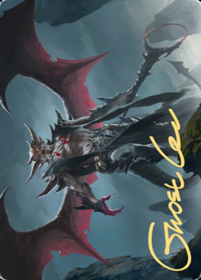 Taborax, Hope's Demise Art Card [Zendikar Rising Art Series] | Cracking-Singles