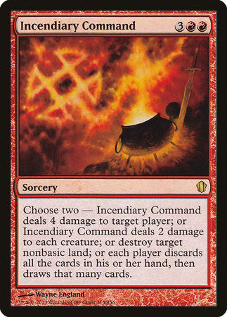 Incendiary Command [Commander 2013] | Cracking-Singles