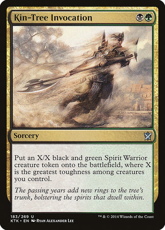 Kin-Tree Invocation [Khans of Tarkir] | Cracking-Singles