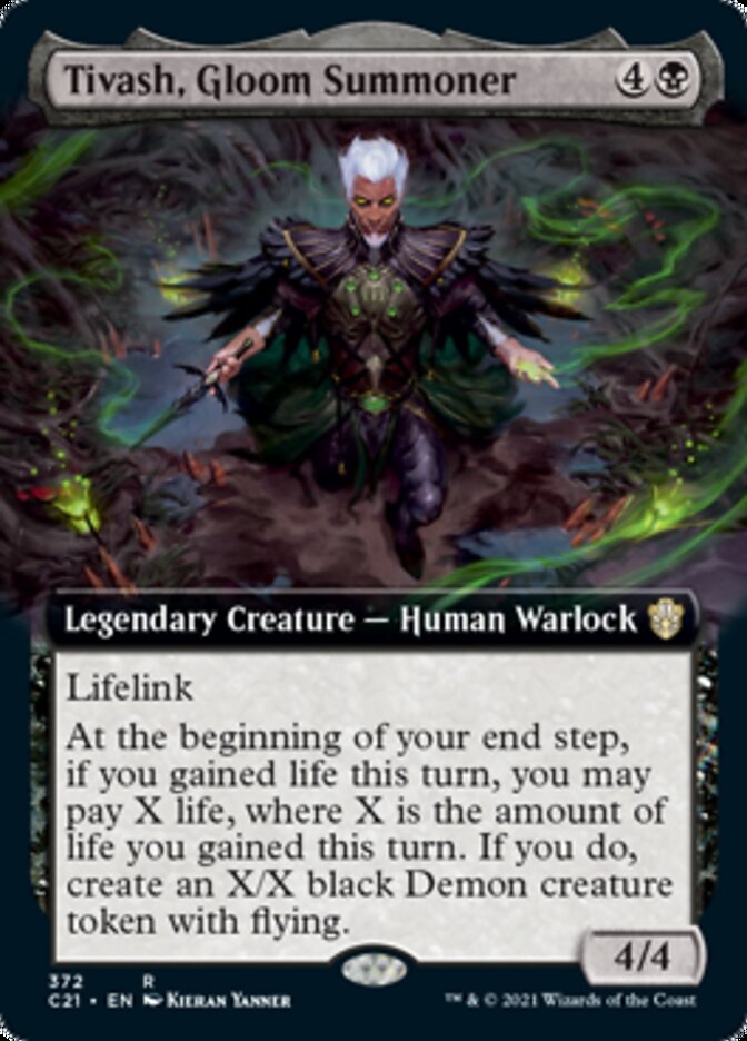 Tivash, Gloom Summoner (Extended) [Commander 2021] | Cracking-Singles