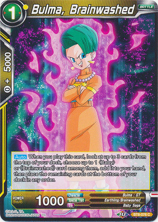 Bulma, Brainwashed [BT8-076] | Cracking-Singles