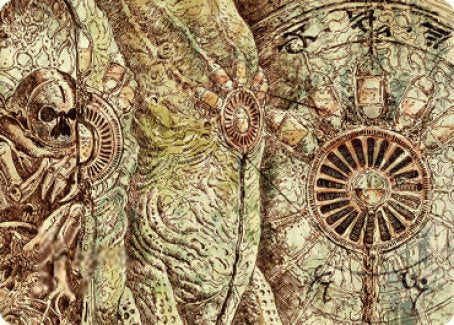 Phyrexian Processor Art Card [The Brothers' War Art Series] | Cracking-Singles