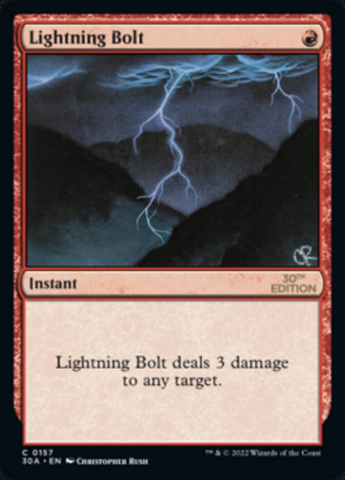 Lightning Bolt [30th Anniversary Edition] | Cracking-Singles