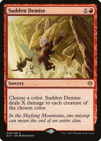 Sudden Demise [Archenemy: Nicol Bolas] | Cracking-Singles