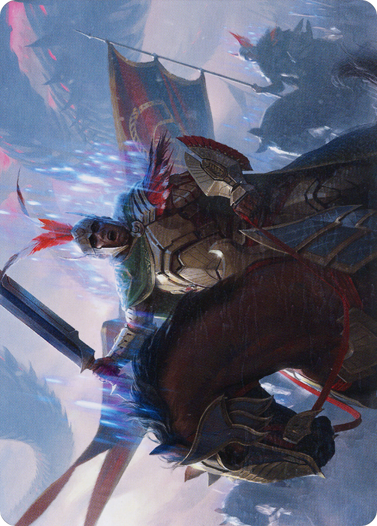 Marshal of Zhalfir Art Card [March of the Machine Art Series] | Cracking-Singles