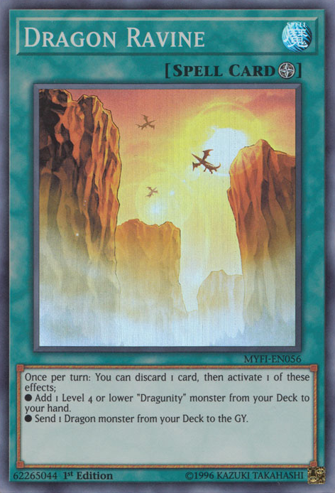 Dragon Ravine [MYFI-EN056] Super Rare | Cracking-Singles