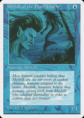 Merfolk of the Pearl Trident [Fourth Edition] | Cracking-Singles
