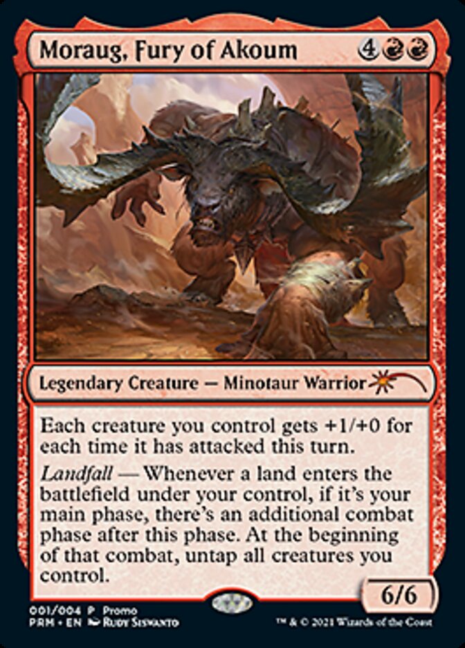 Moraug, Fury of Akoum [Year of the Ox 2021] | Cracking-Singles