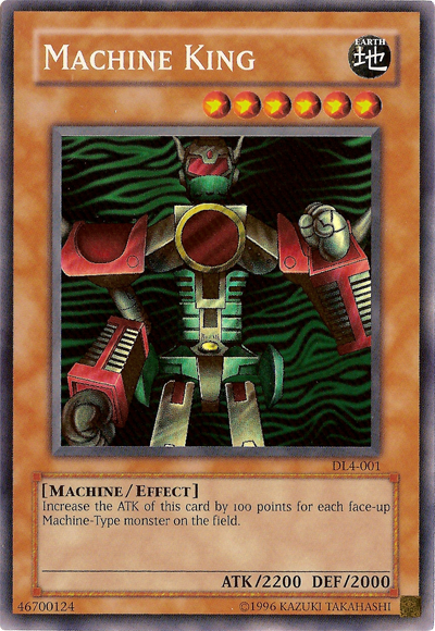 Machine King [DL4-001] Super Rare | Cracking-Singles