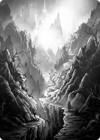 Mountain Art Card [Innistrad: Midnight Hunt Art Series] | Cracking-Singles