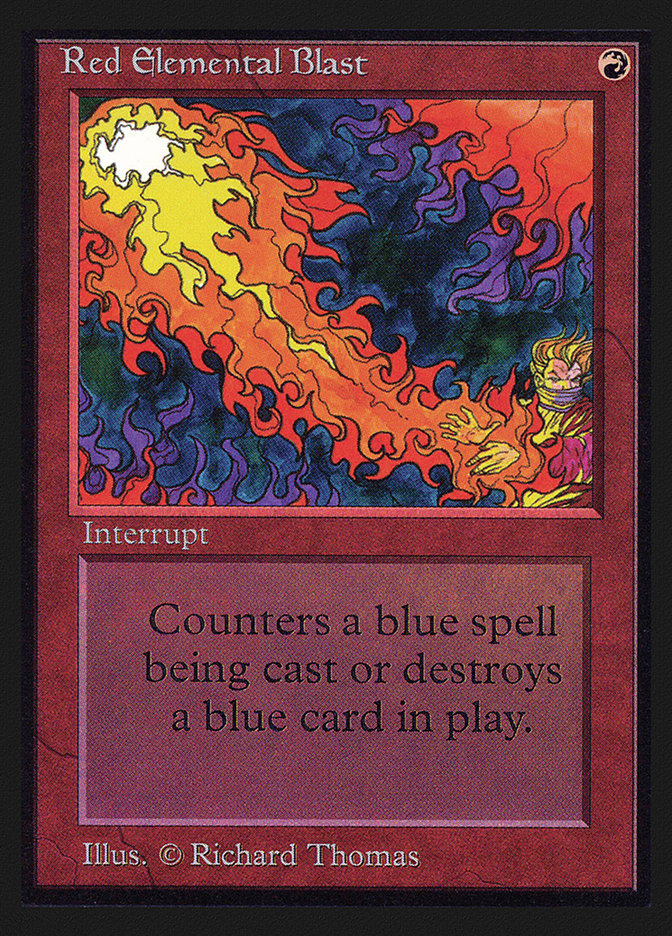 Red Elemental Blast (IE) [Intl. Collectors’ Edition] | Cracking-Singles