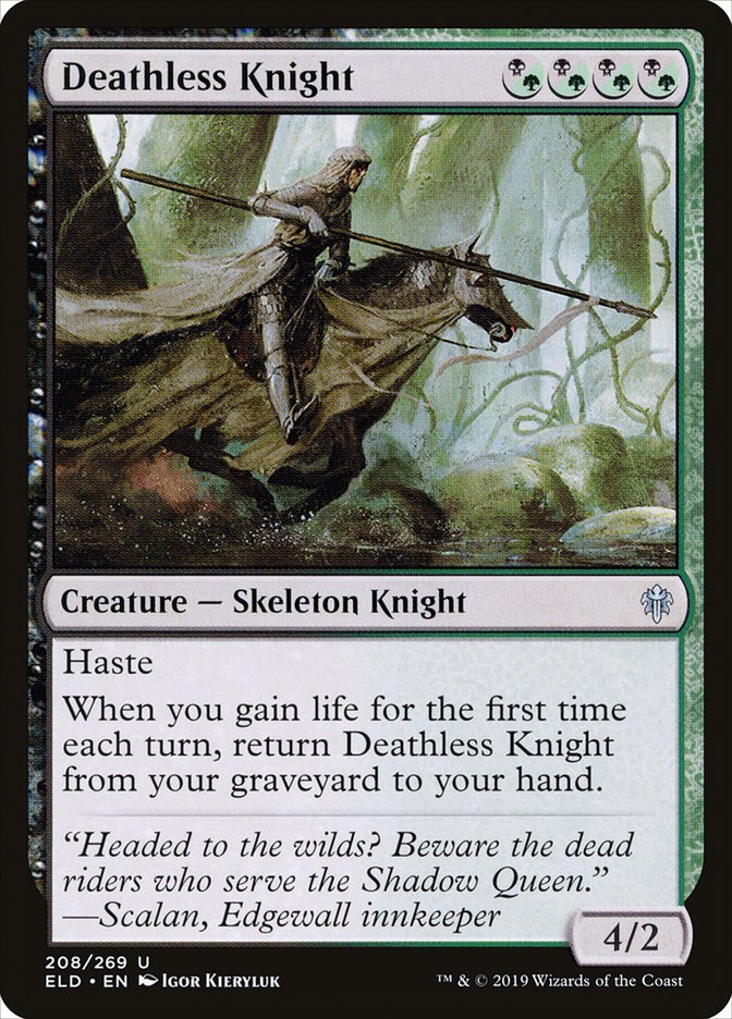 Deathless Knight [Throne of Eldraine] | Cracking-Singles