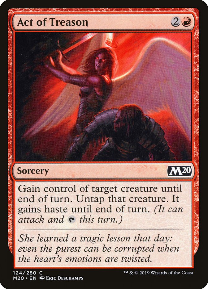 Act of Treason [Core Set 2020] | Cracking-Singles