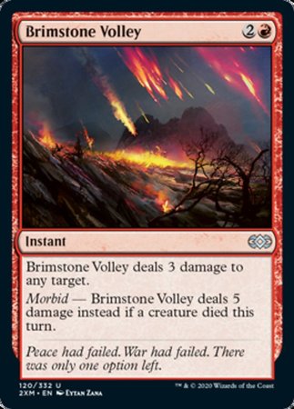 Brimstone Volley [Double Masters] | Cracking-Singles