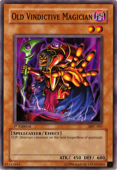 Old Vindictive Magician [MFC-067] Common | Cracking-Singles