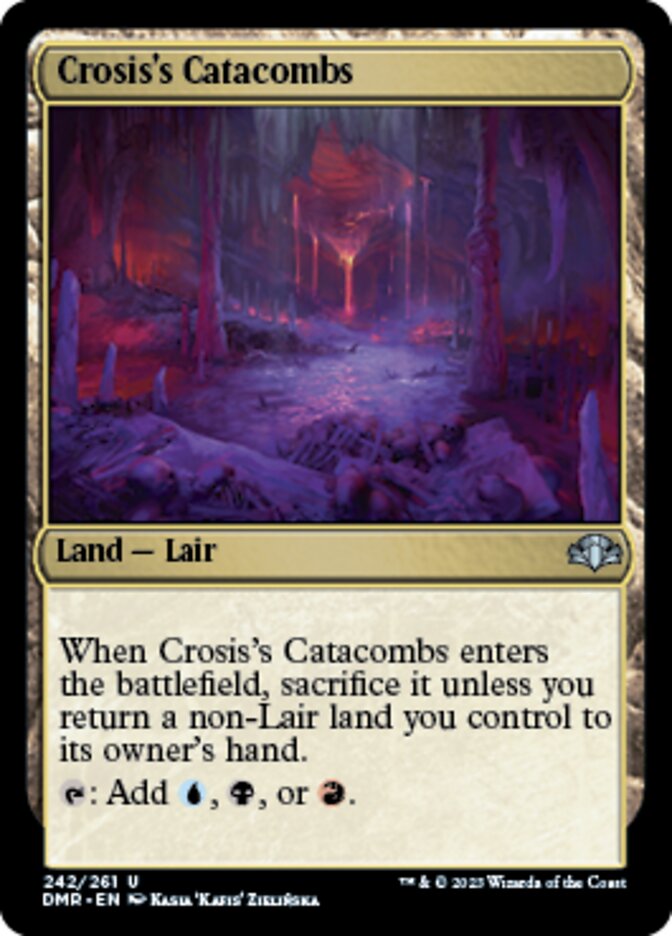 Crosis's Catacombs [Dominaria Remastered] | Cracking-Singles