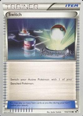 Switch (104/114) (Terraki-Mewtwo - Shuto Itagaki) [World Championships 2012] | Cracking-Singles