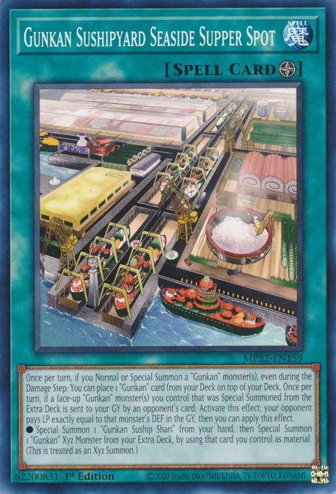 Gunkan Sushipyard Seaside Supper Spot [MP22-EN159] Common | Cracking-Singles