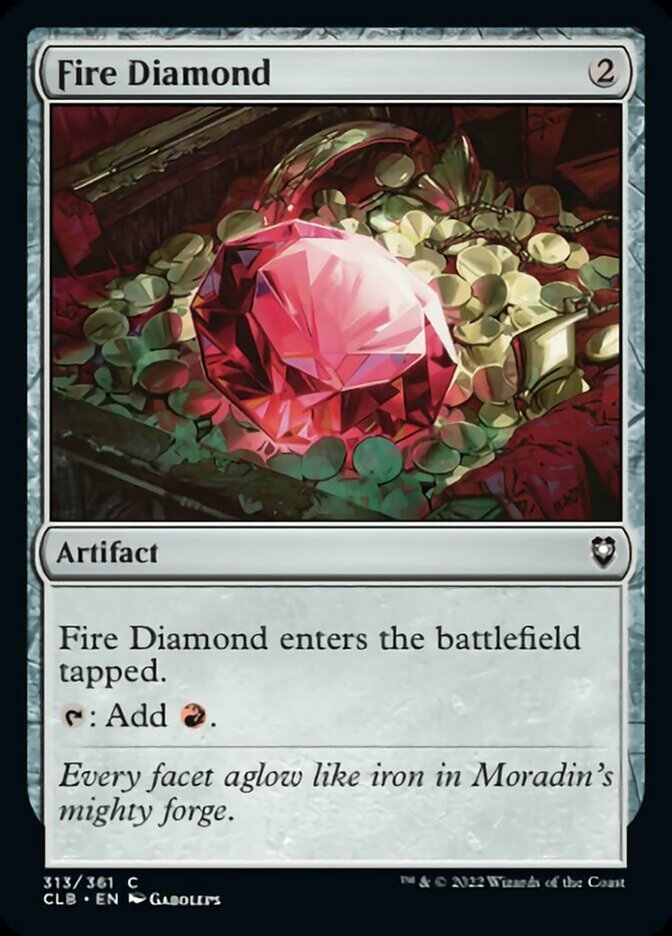 Fire Diamond [Commander Legends: Battle for Baldur's Gate] | Cracking-Singles