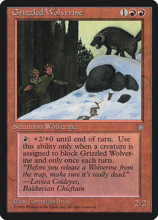Grizzled Wolverine [Ice Age] | Cracking-Singles