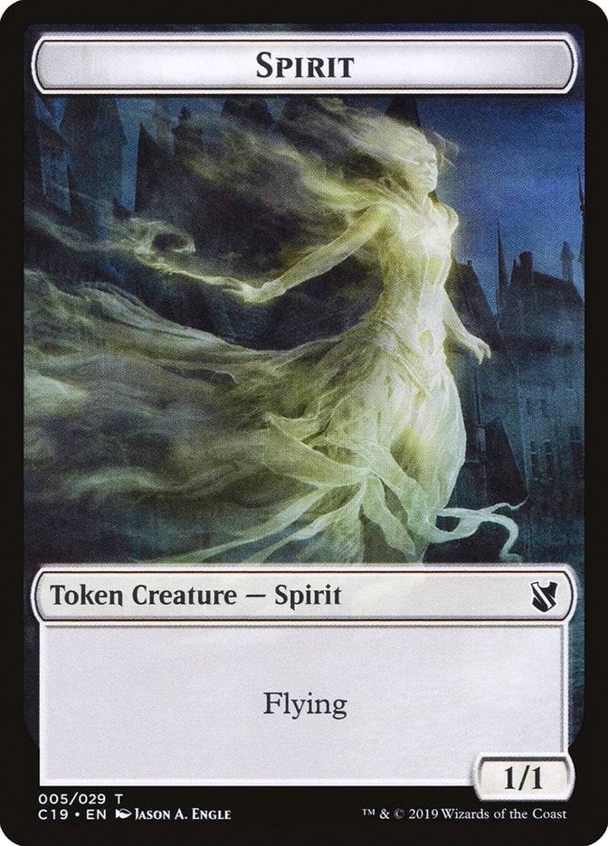 Spirit [Commander 2019 Tokens] | Cracking-Singles