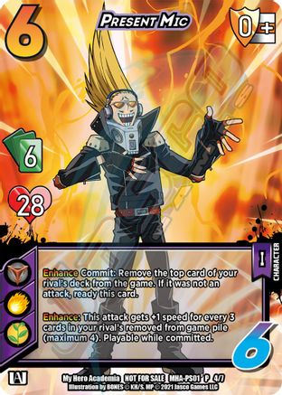 Present Mic [Series 1 Promos] | Cracking-Singles
