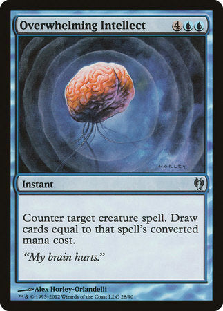 Overwhelming Intellect [Duel Decks: Izzet vs. Golgari] | Cracking-Singles