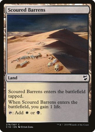Scoured Barrens [Commander 2018] | Cracking-Singles