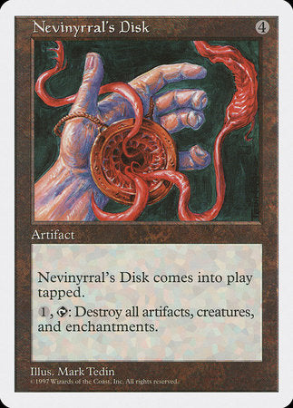 Nevinyrral's Disk [Fifth Edition] | Cracking-Singles