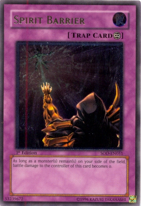 Spirit Barrier [SOD-EN051] Ultimate Rare | Cracking-Singles